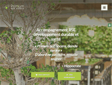 Tablet Screenshot of primum-non-nocere.fr